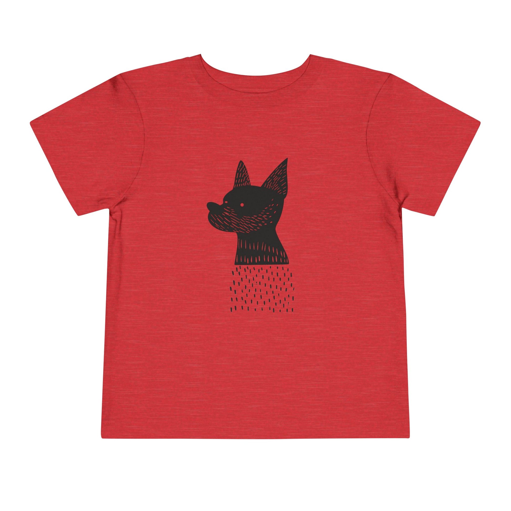 Whimsical Dog Print Toddler Tee image 4