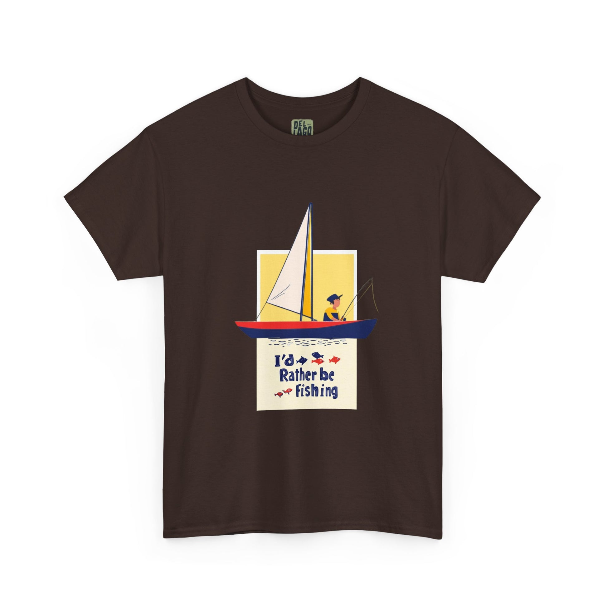 "I'd Rather Be Fishing" Unisex Cotton Tee - Perfect for Outdoors Enthusiasts image 9