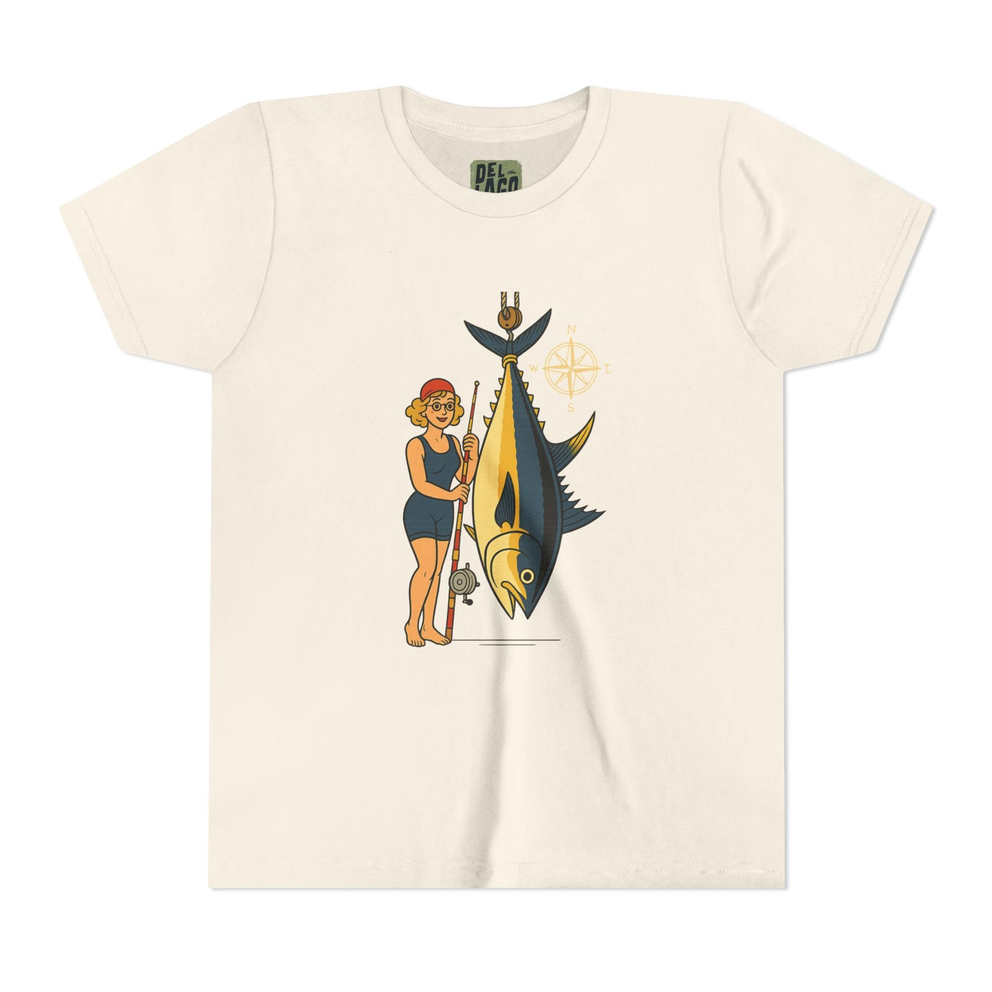 Vintage Fishing Girl  image 5