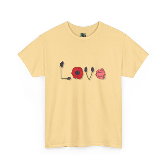 Romantic Floral Love Tee