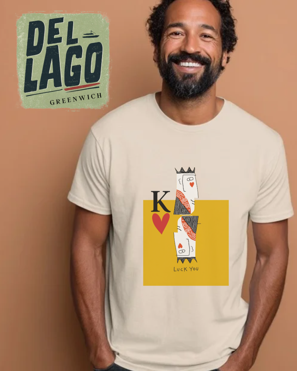 "Lucky You" - King Playing Card Tee image 1