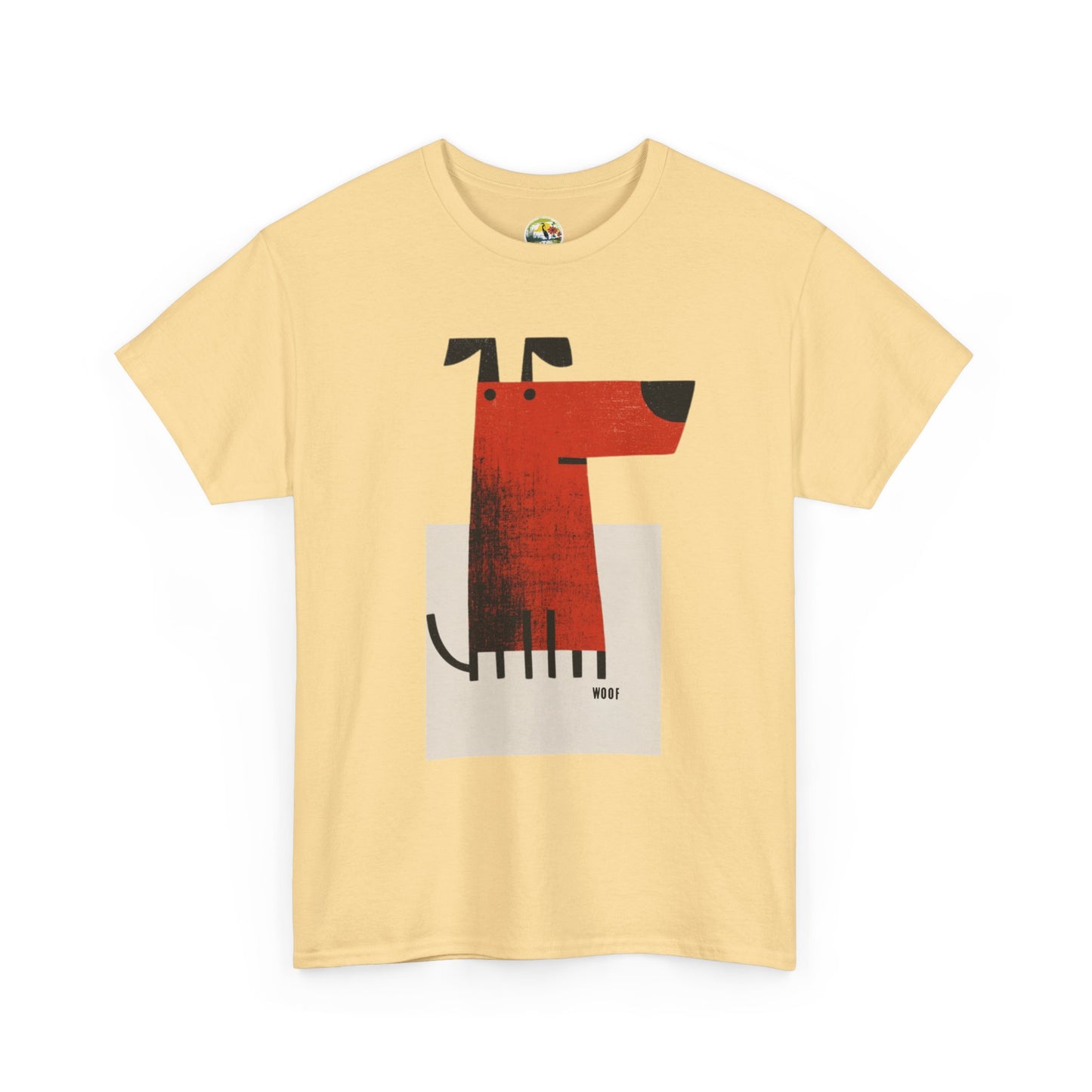 I said "Woof" Cotton Tee image 3