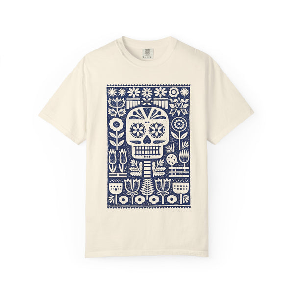Day of the Dead Floral Skull T-Shirt