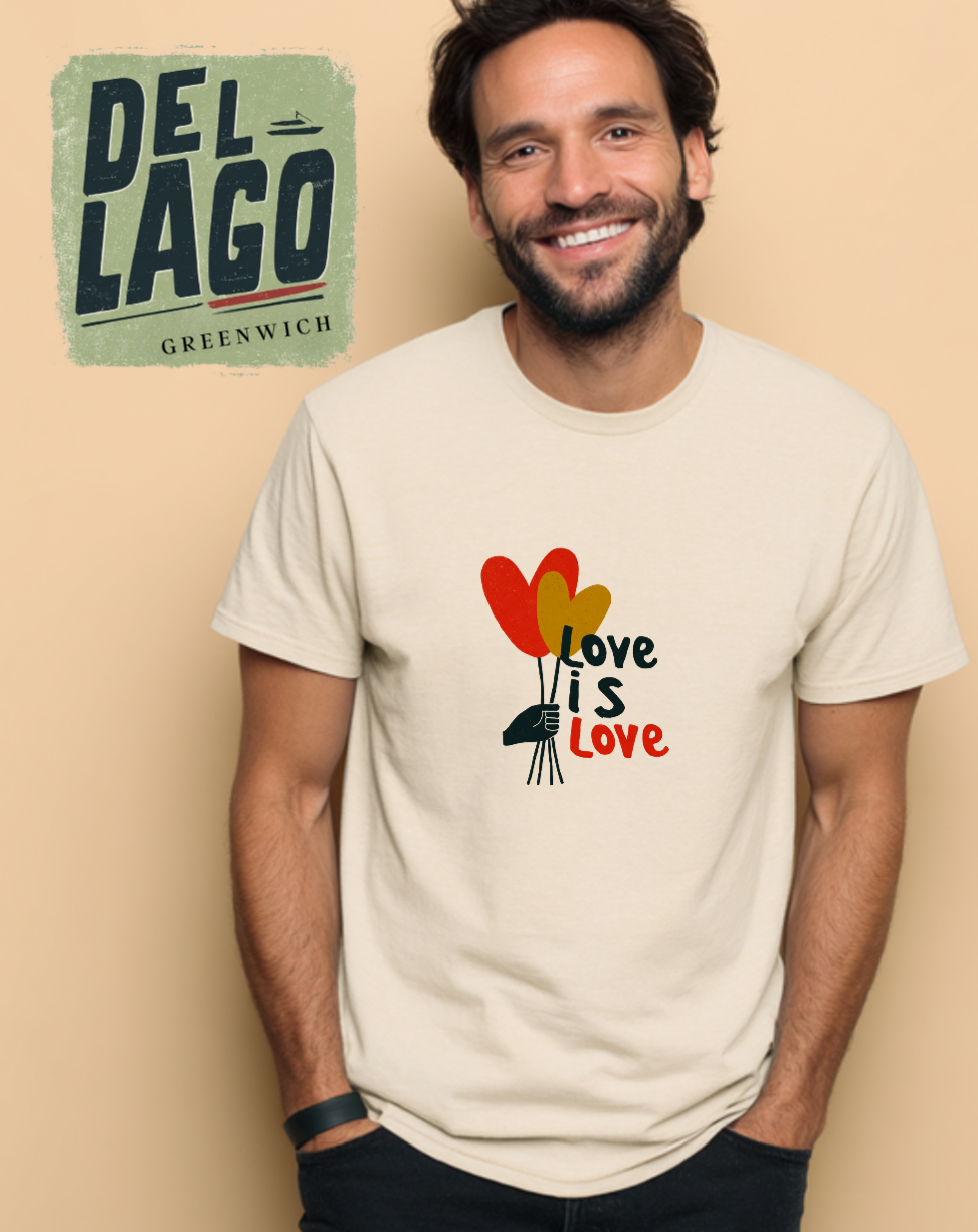 "Love is Love" Cotton T-Shirt  image 1