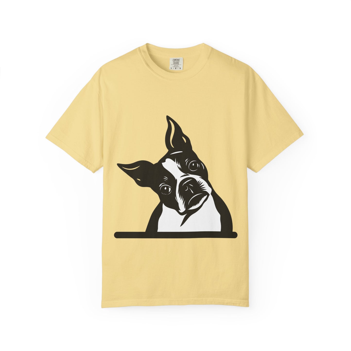 Curious Dog Peek Graphic Tee