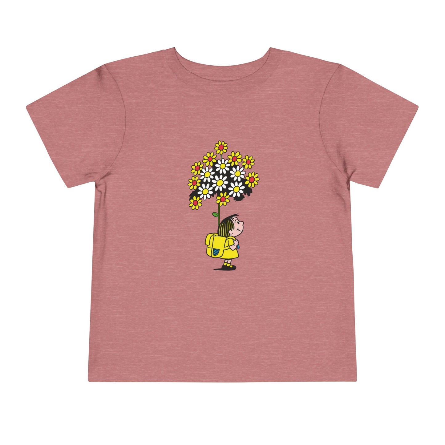 “Backpack Bouquet” Toddler Tee image 3