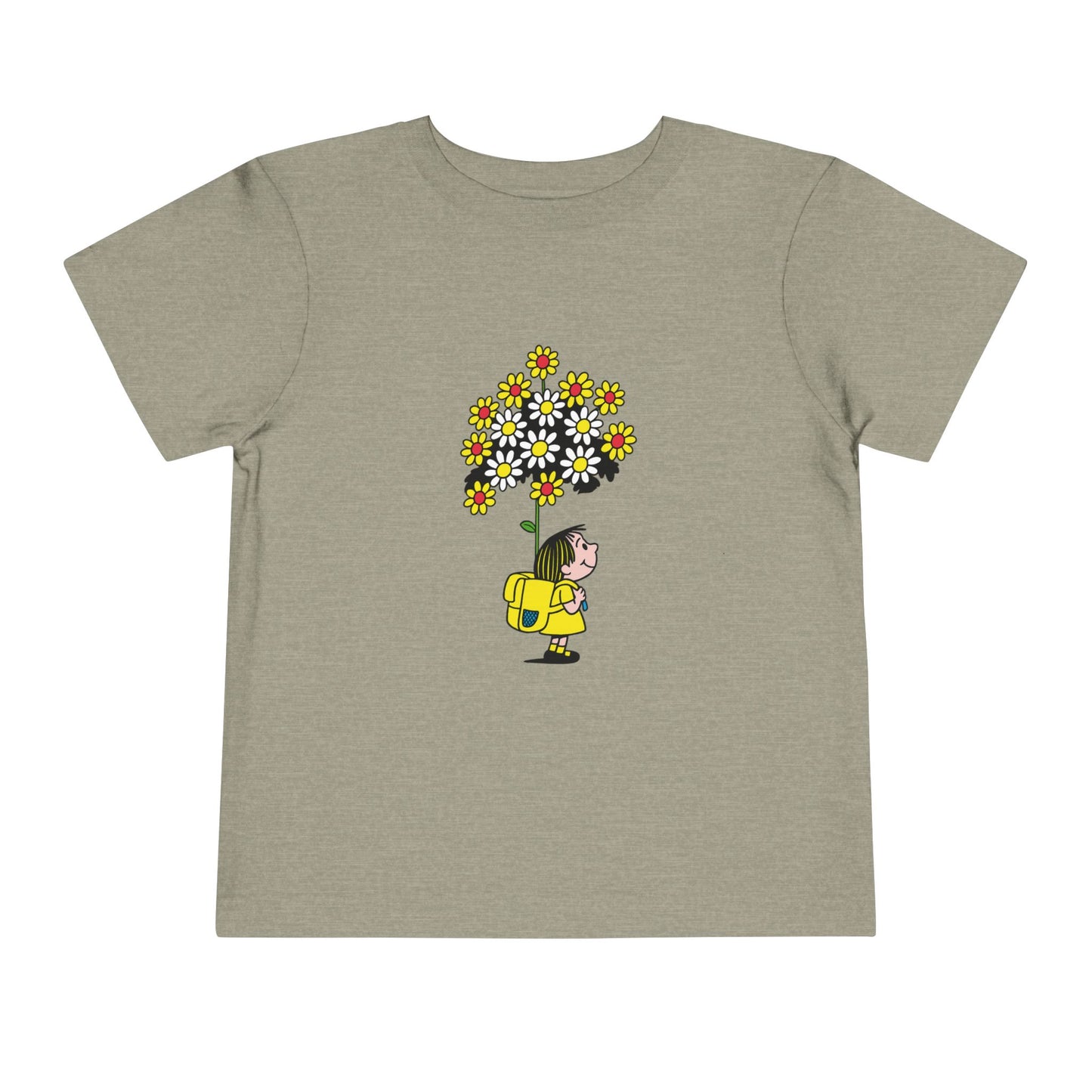 “Backpack Bouquet” Toddler Tee image 11