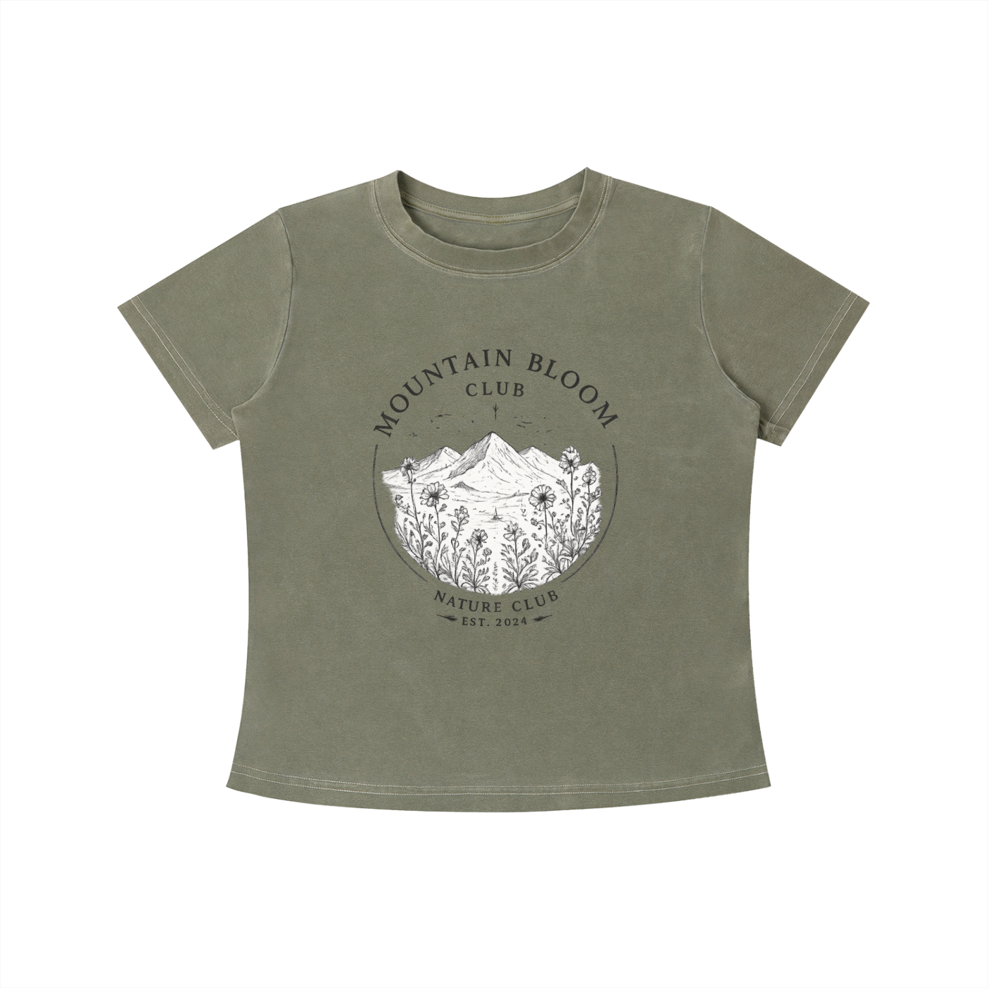 Mountain Bloom Club Tee