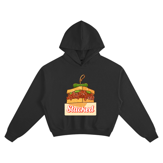 Unisex Cotton Cropped Hoodie