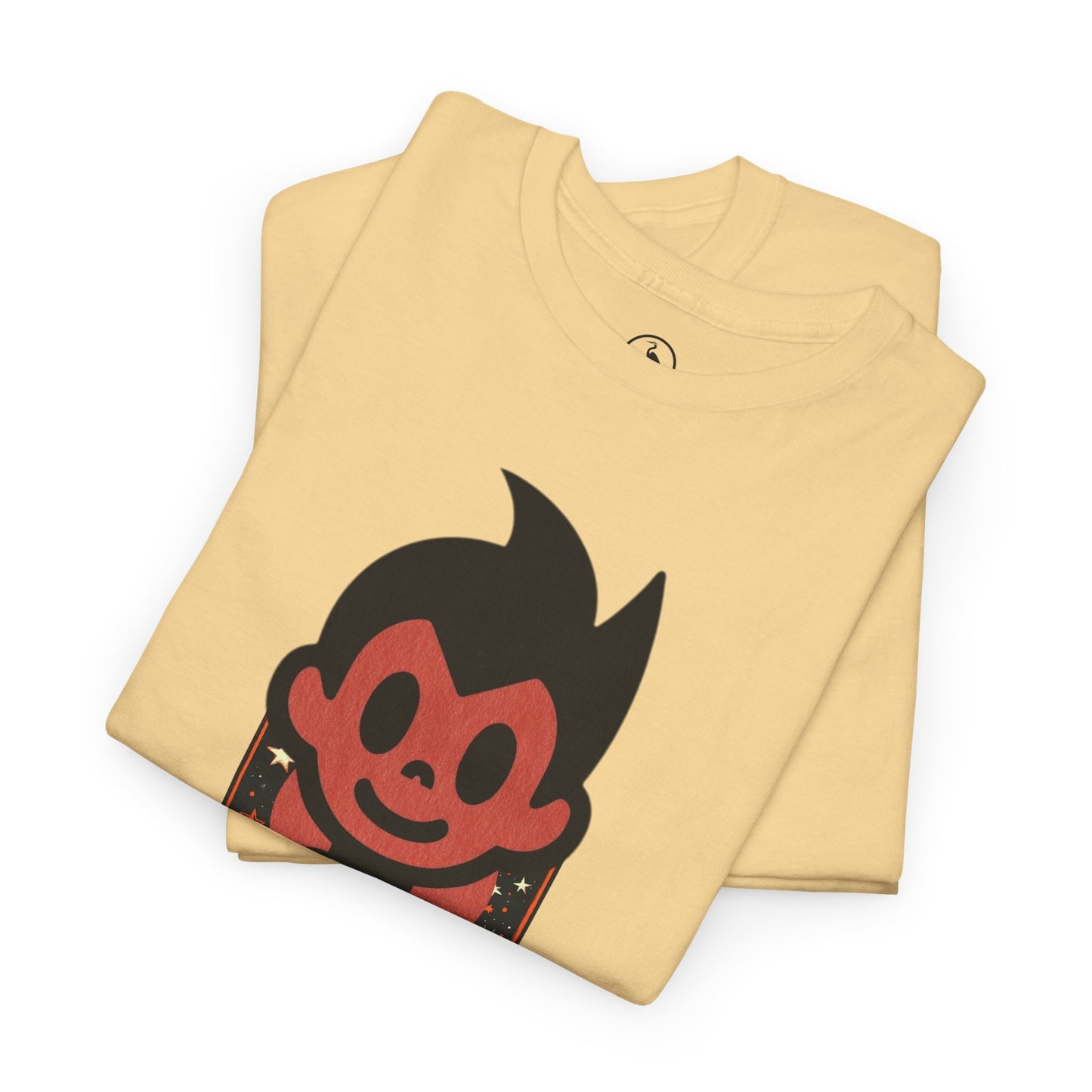 Atomic Boy Unisex Heavy Cotton Tee - Retro Cartoon Graphic T-Shirt