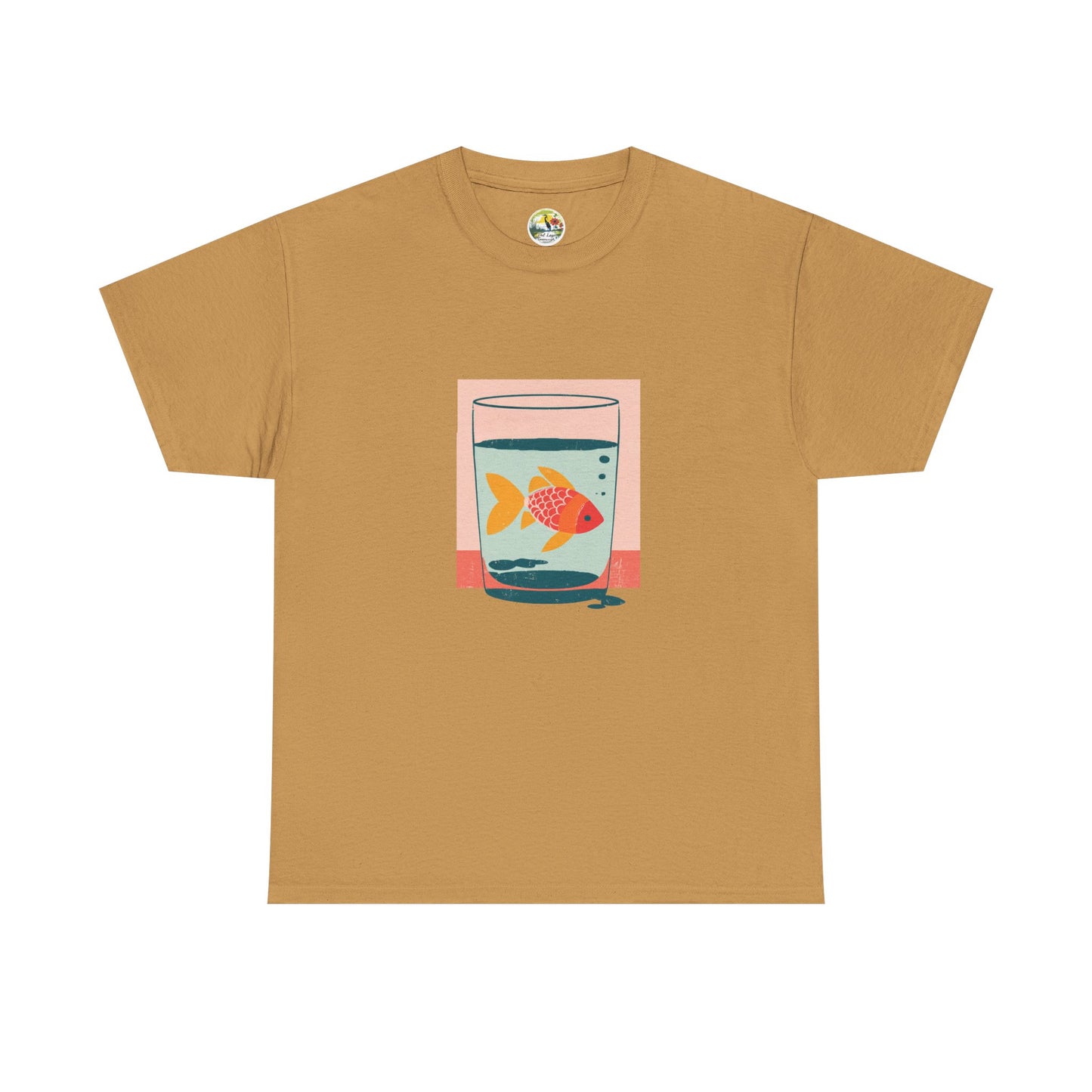Colorful Goldfish Unisex T-Shirt image 14