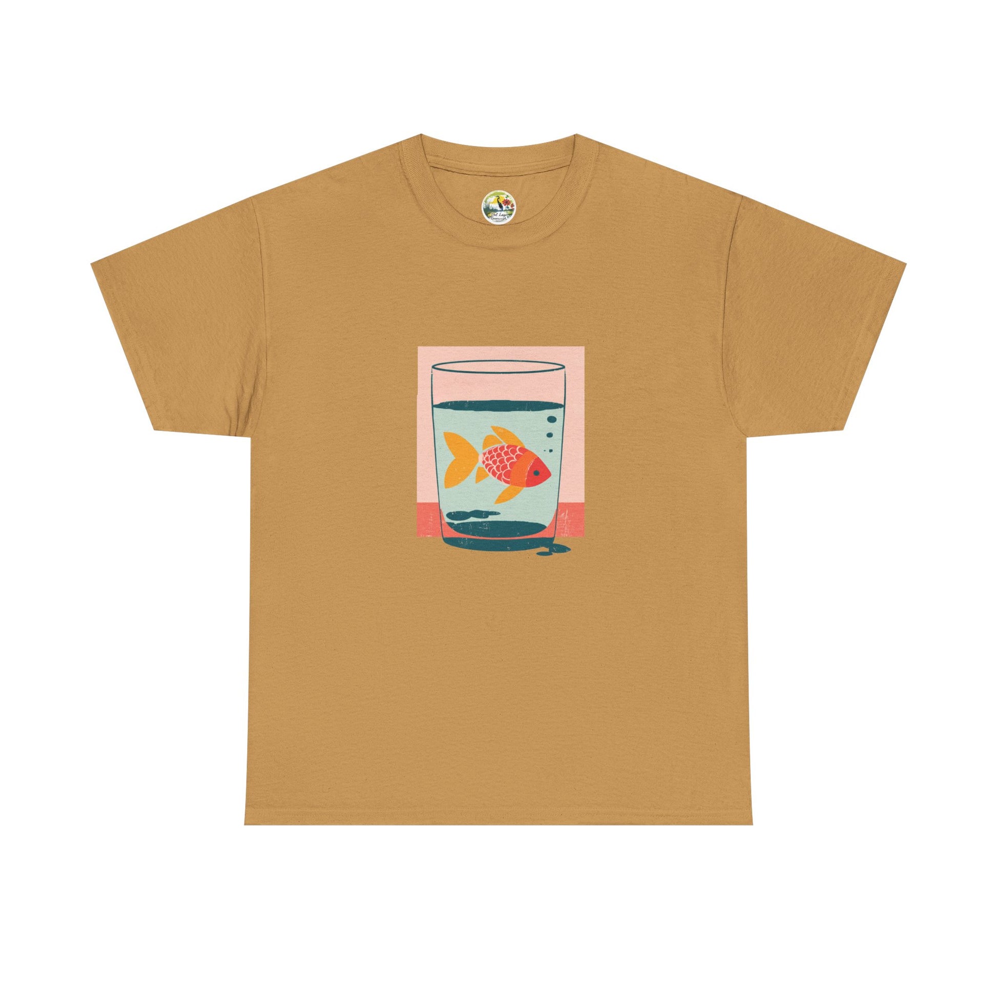 Colorful Goldfish Unisex T-Shirt image 14