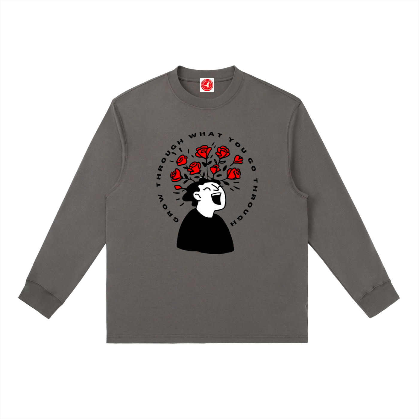 Grow Through Long Sleeve Tee