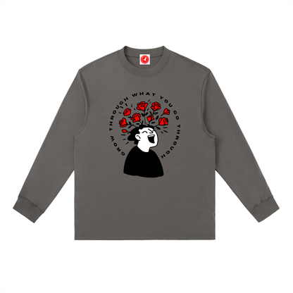 Grow Through Long Sleeve Tee