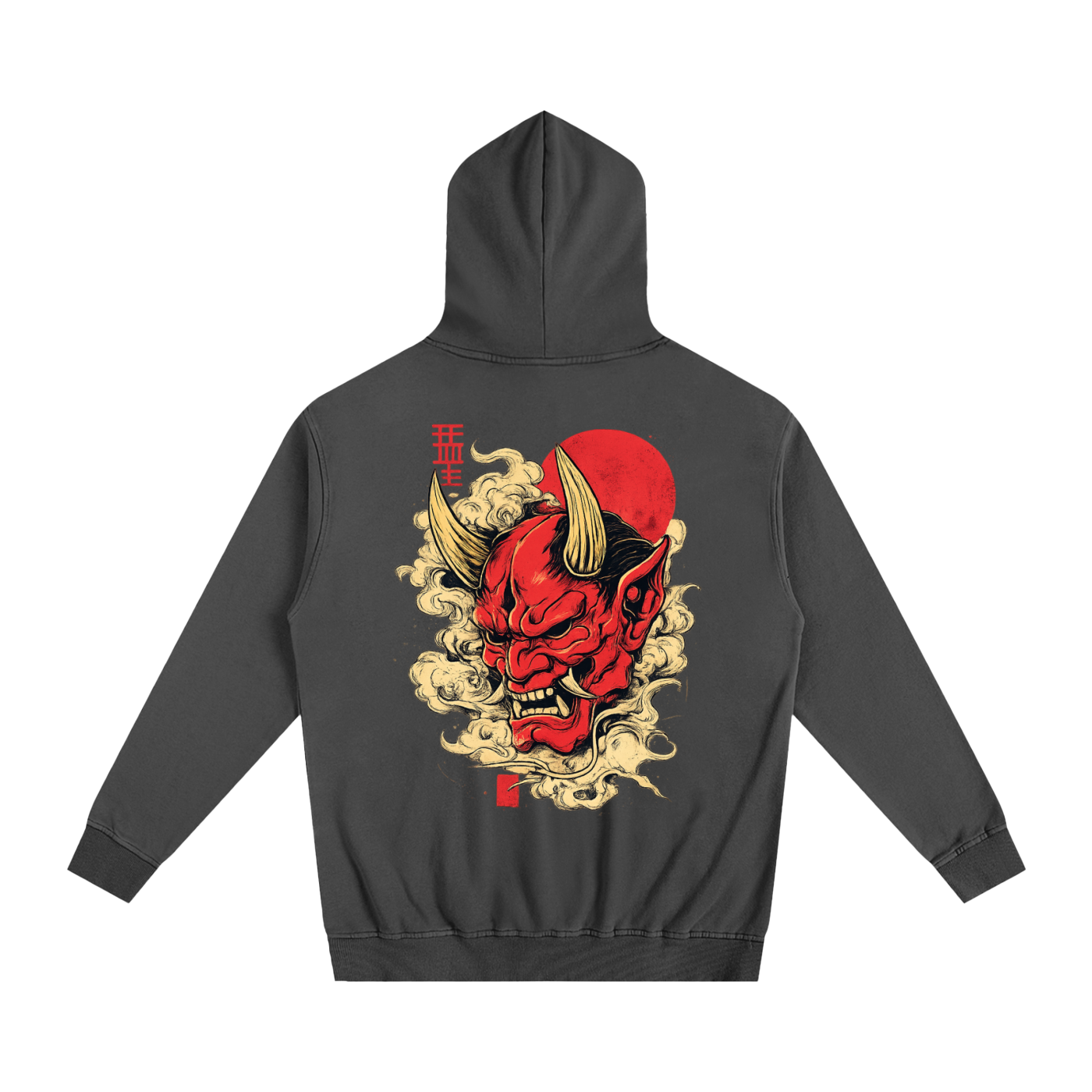 Oni Mask Graphic Hoodie