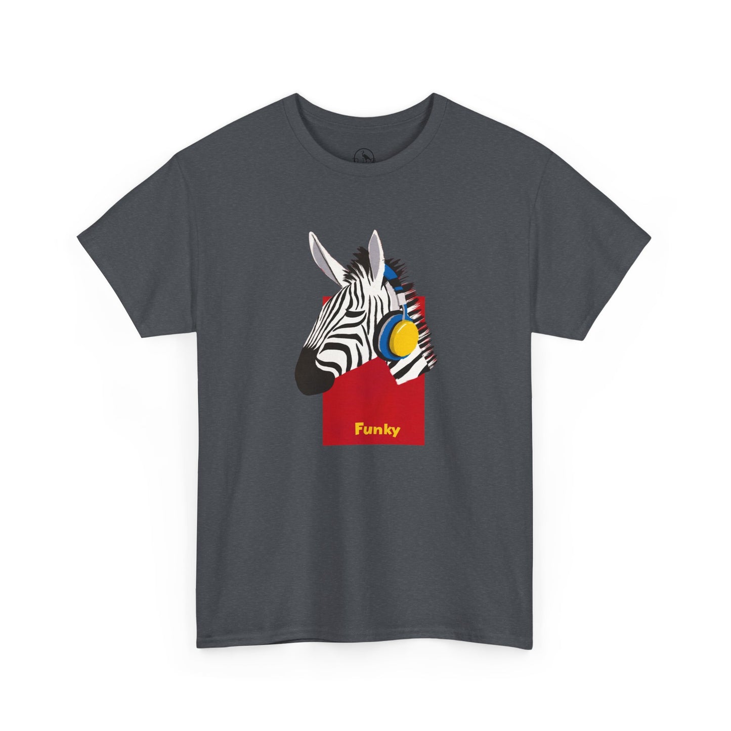 Funky Zebra Unisex Heavy Cotton Tee