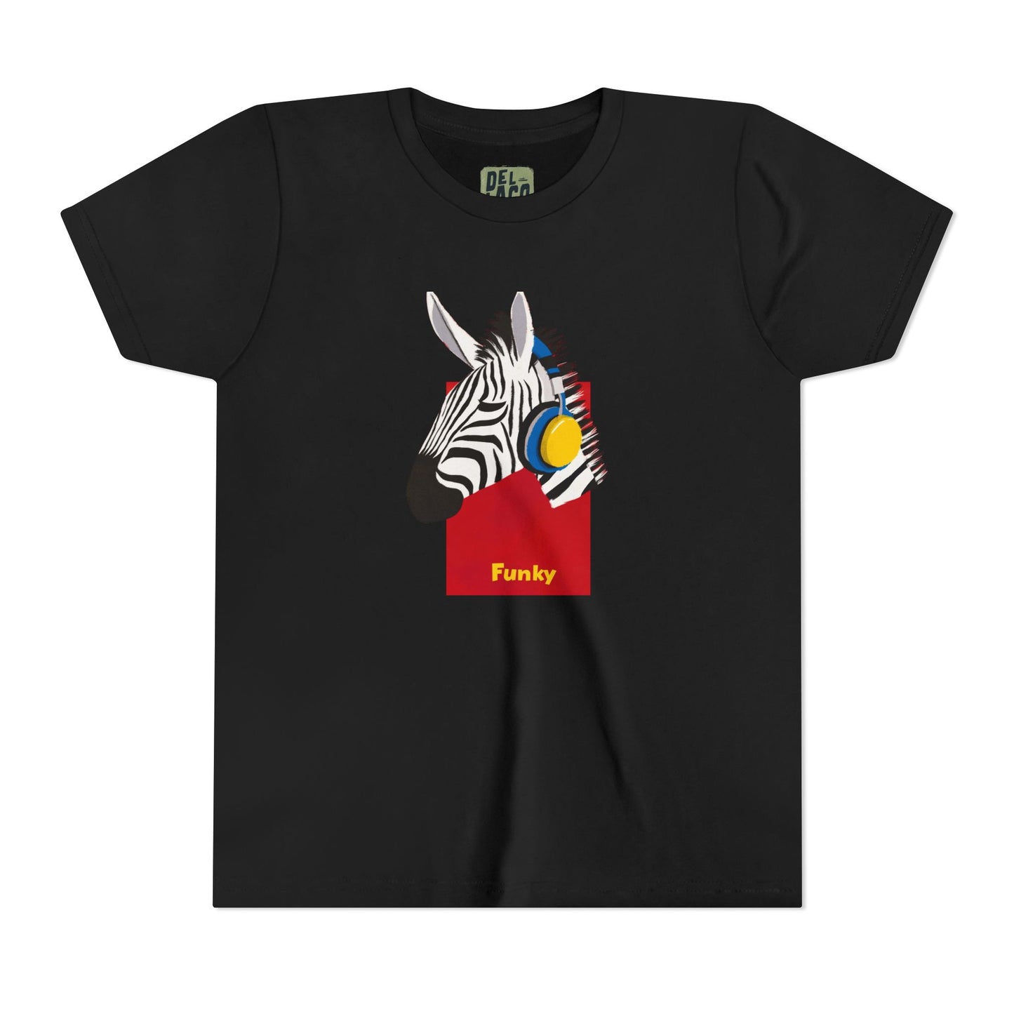 Funky Zebra Youth T-Shirt  image 12