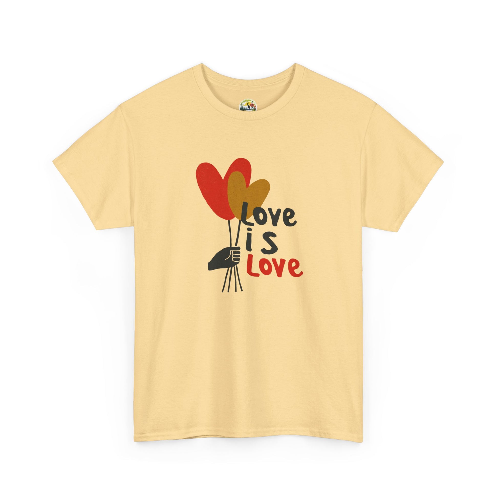 "Love is Love" Cotton T-Shirt  image 4