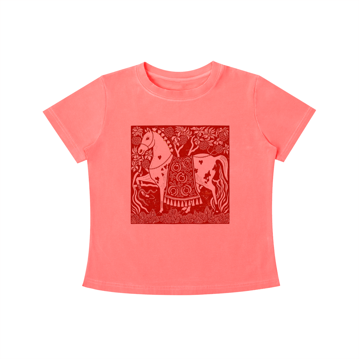 Crimson Horse Tee