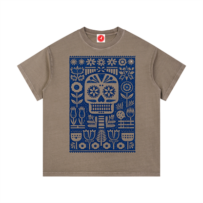 Folk Skull Graphic Tee