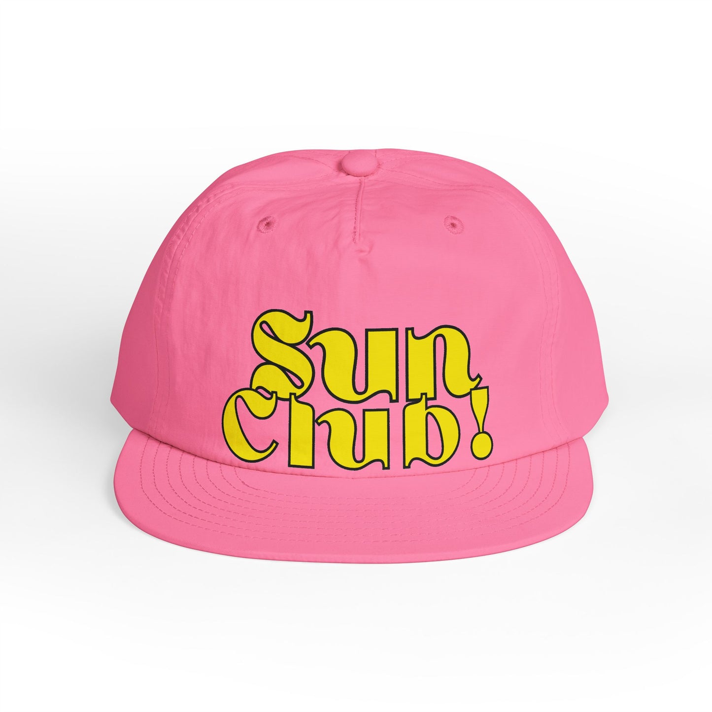 Sun Club Retro Surf Cap | Del Lago Greenwich Flat Brim Hat