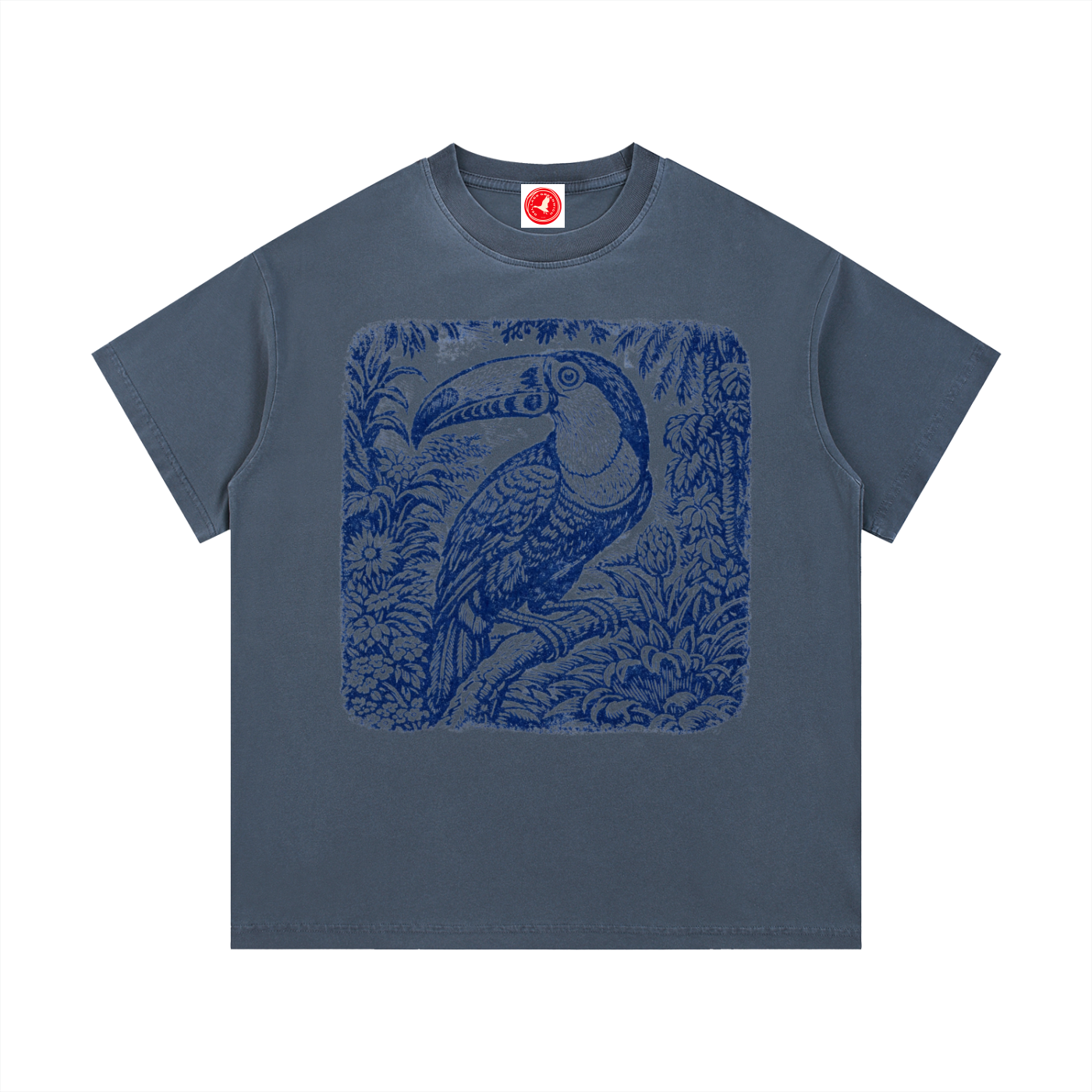 Vintage Botanical Bird Tee