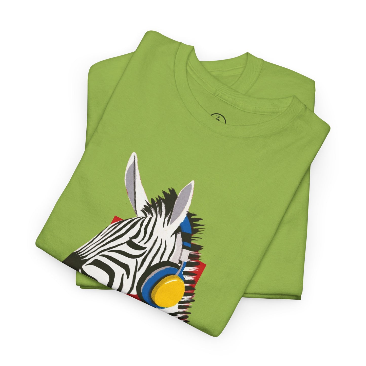 Funky Zebra Unisex Heavy Cotton Tee