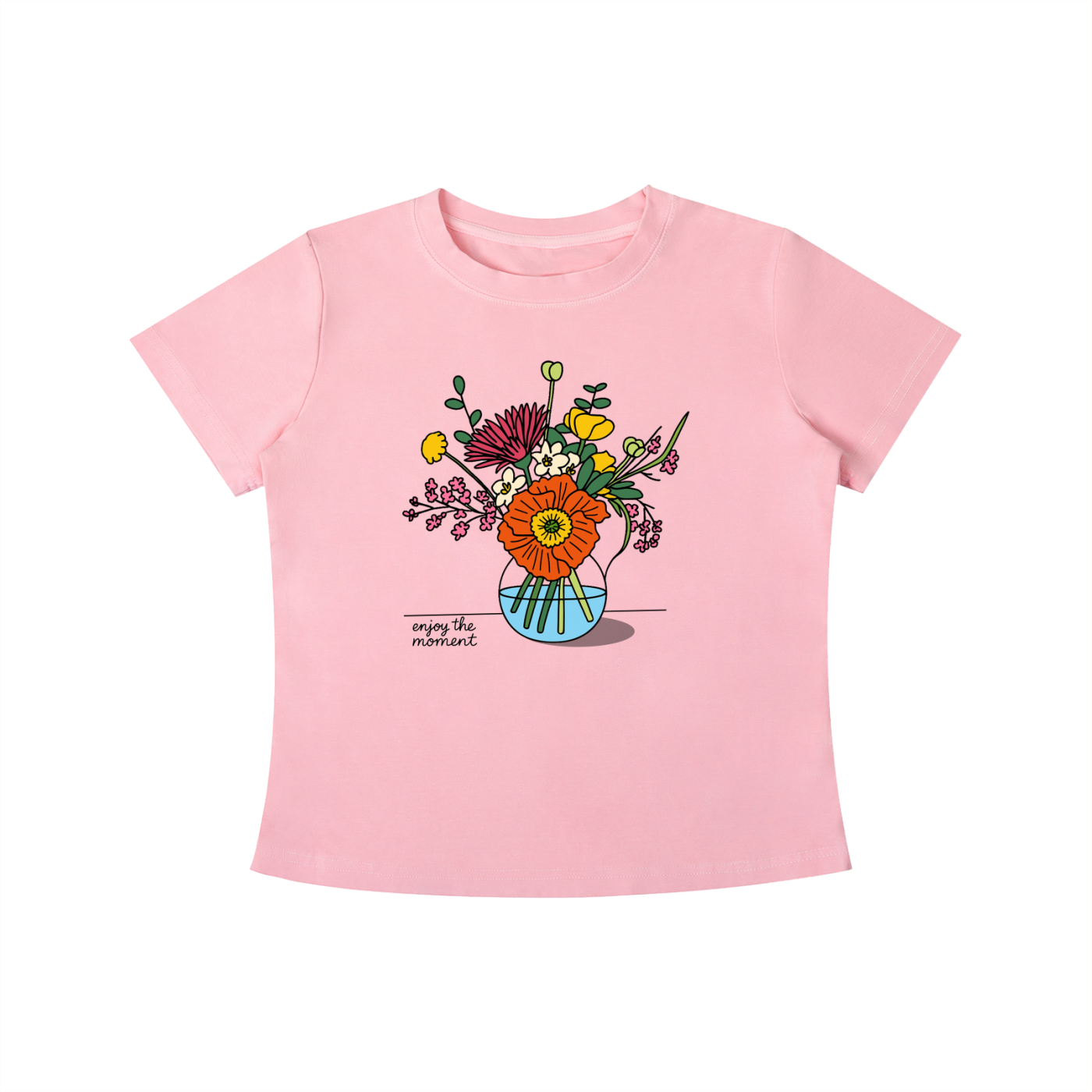 Enjoy the Moment Floral Tee