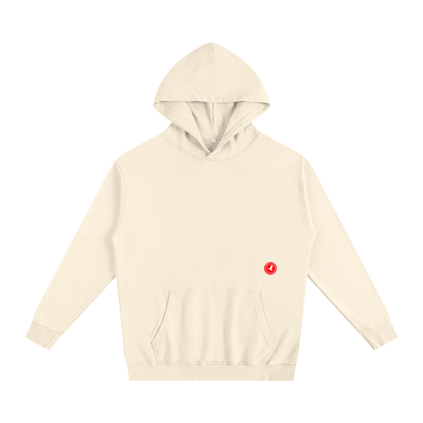 Distressed Portrait Graphic Hoodie
