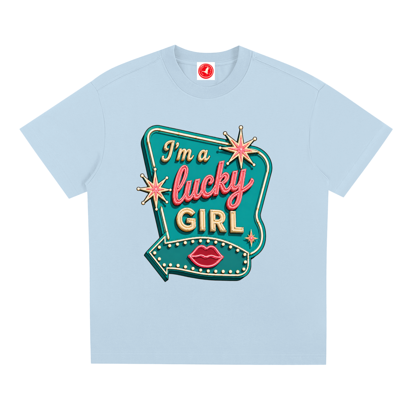 Lucky Girl Oversized  Sonora Tee