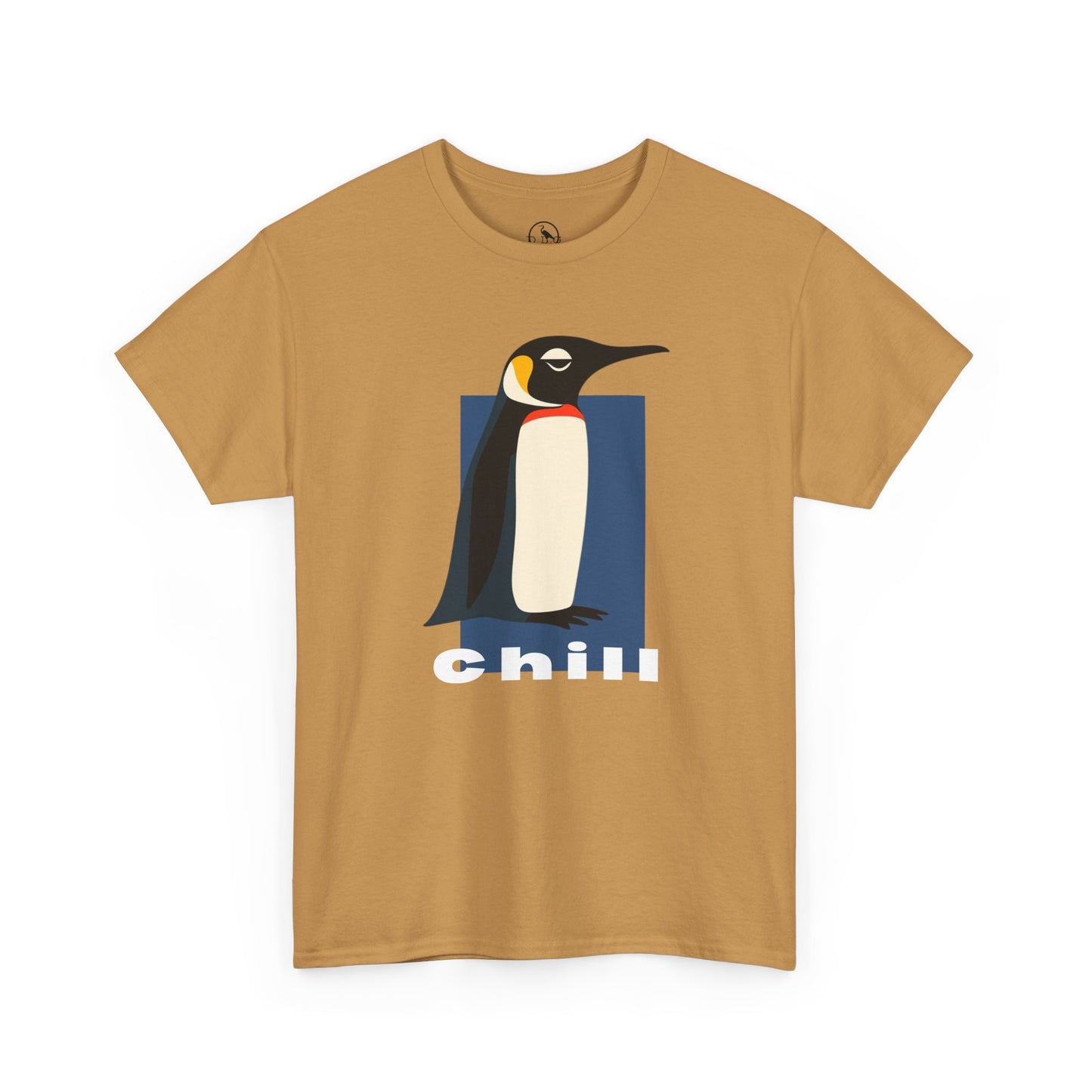 "Chill" Penguin Cotton Tee