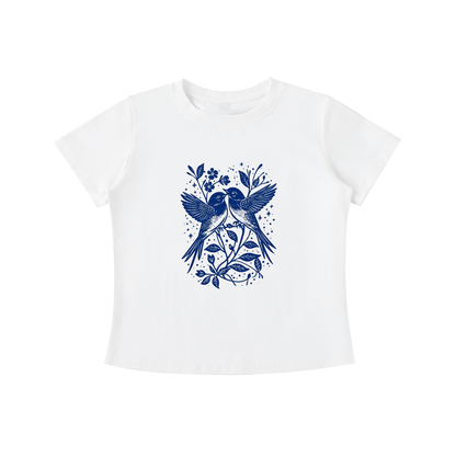 Twin Sparrow Indigo Tee