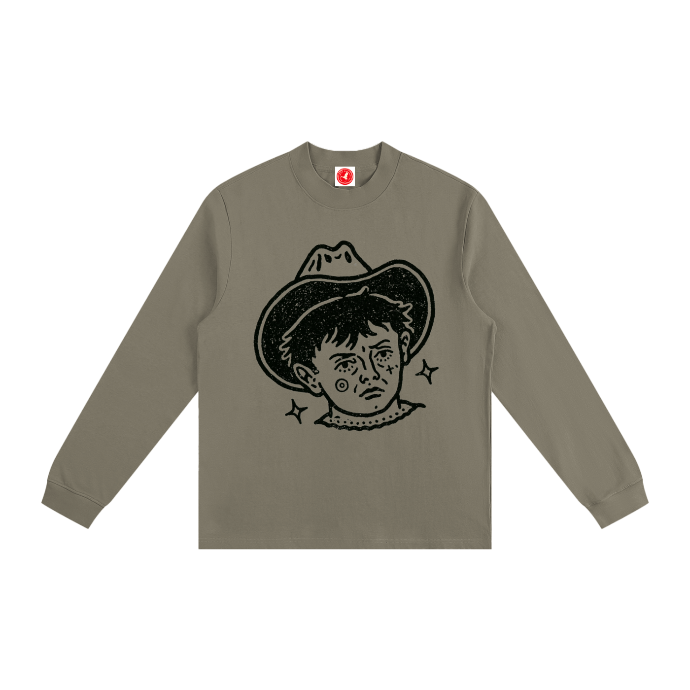 Cowboy Sketch Sweatshirt