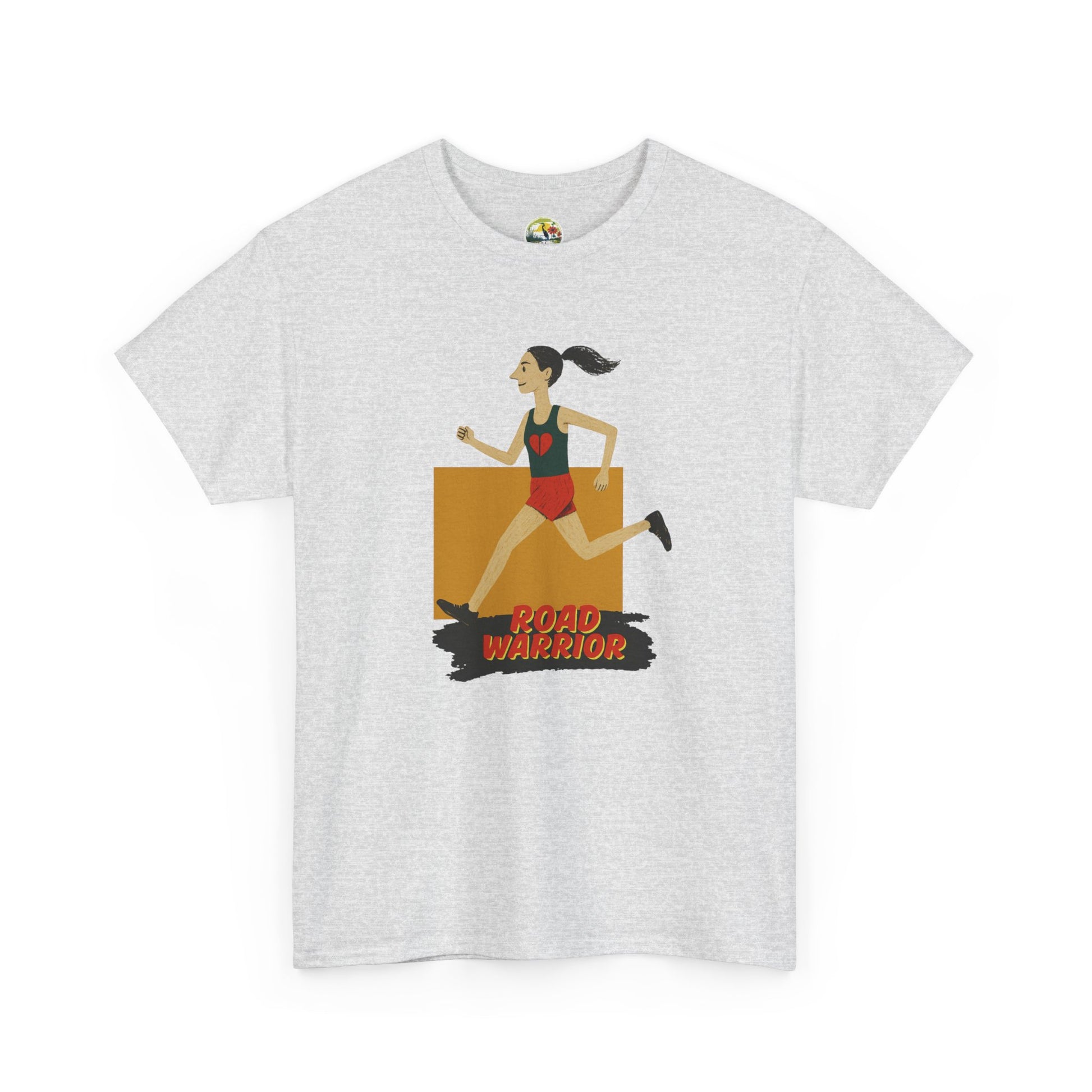 Female "Road Warrior" Unisex Heavy Cotton Tee image 3