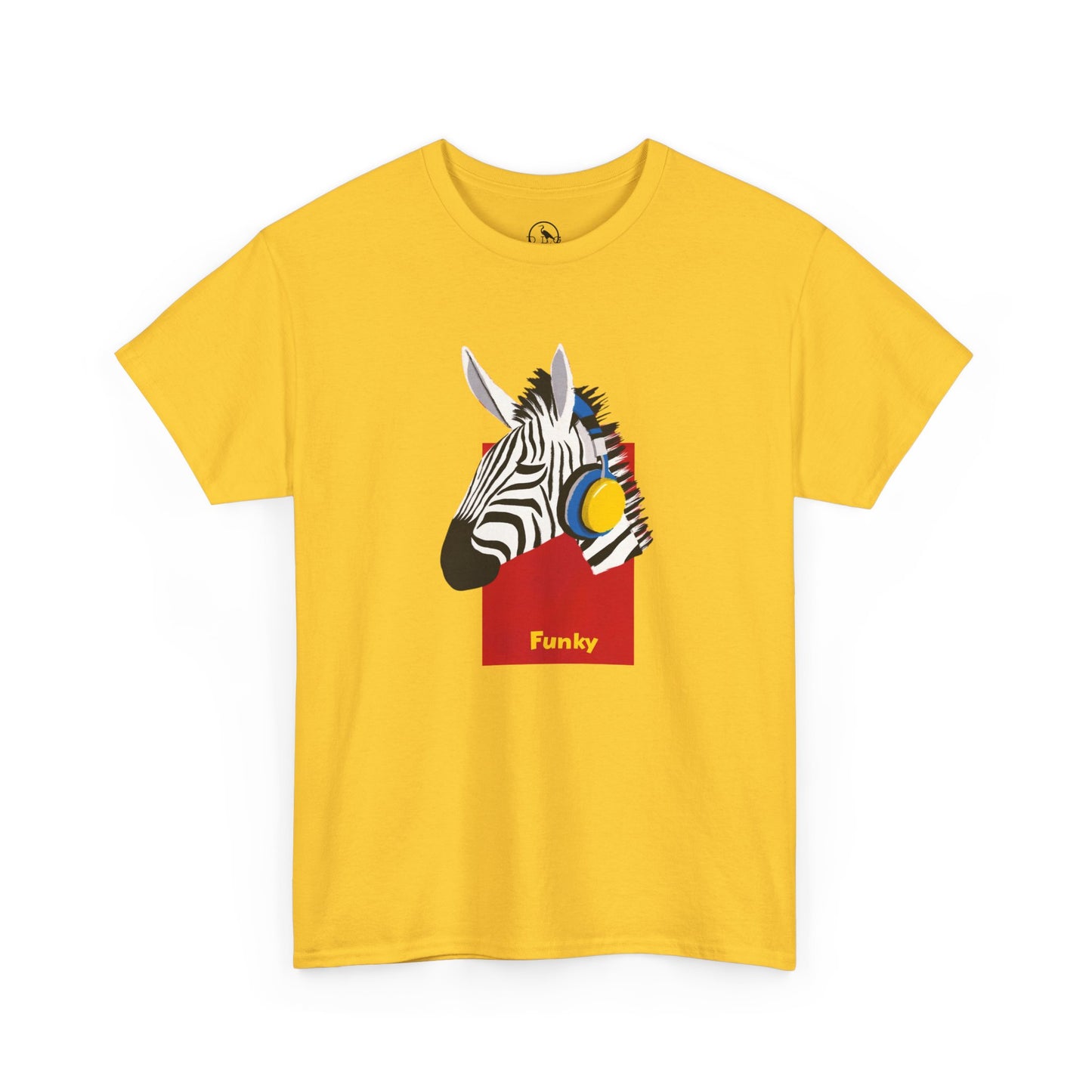 Funky Zebra Unisex Heavy Cotton Tee