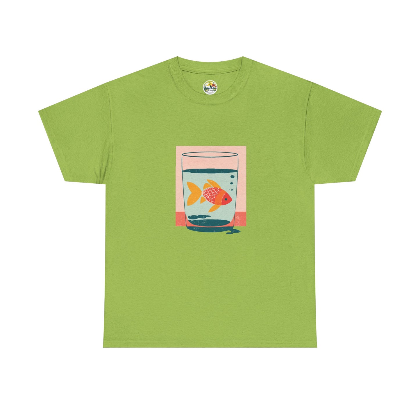 Colorful Goldfish Unisex T-Shirt image 10