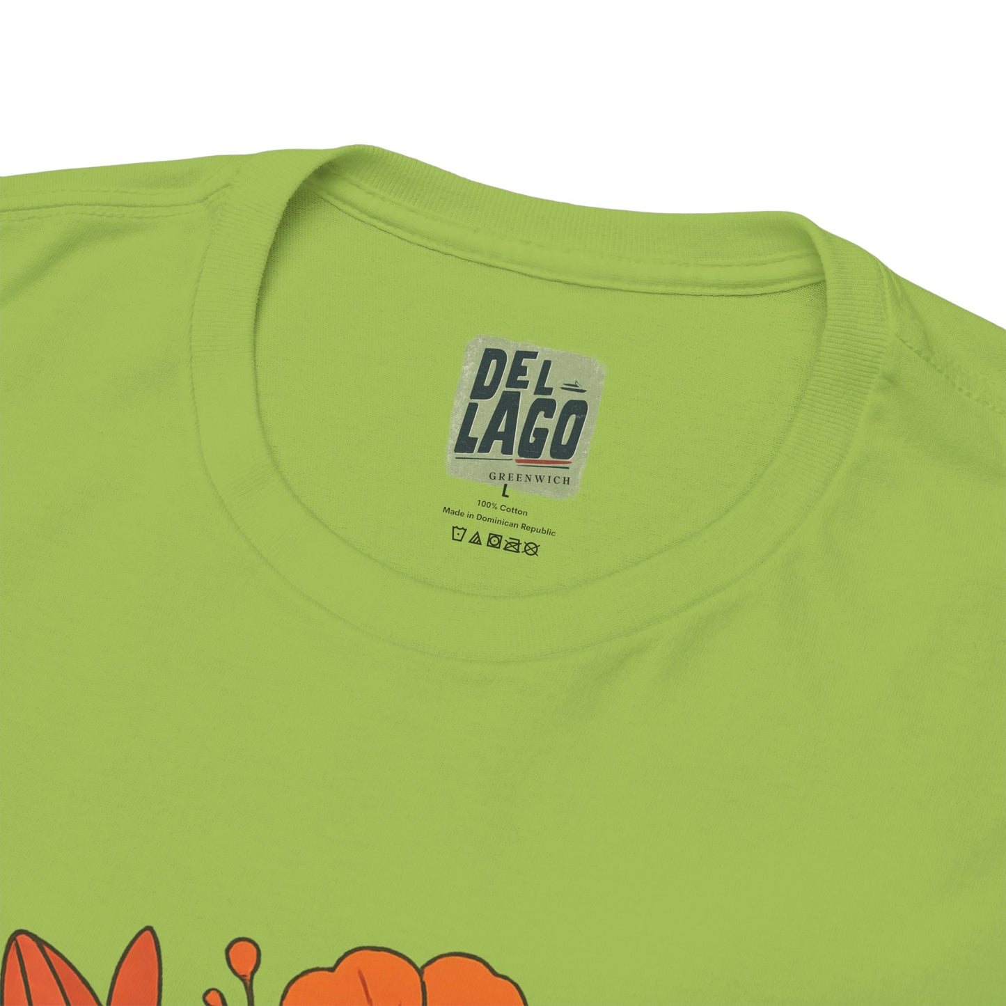 Vintage Floral Boombox Unisex Heavy Cotton Tee