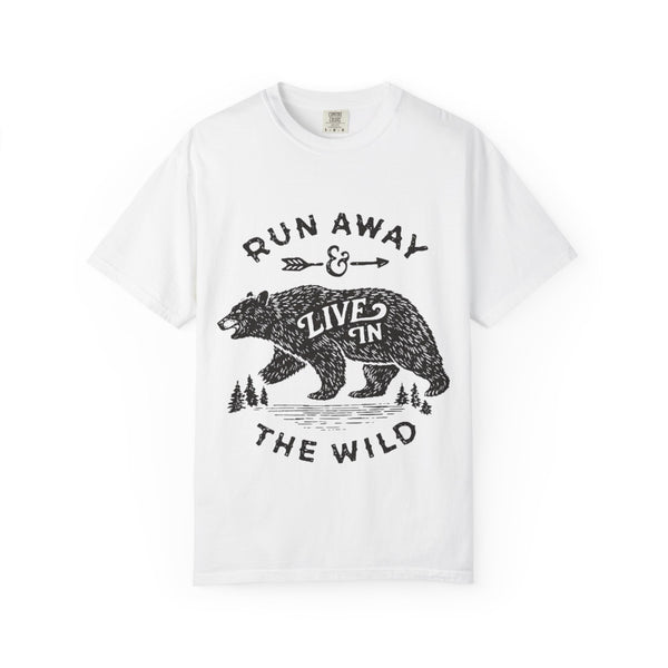 Run Away Bear Tee – Live in the Wild