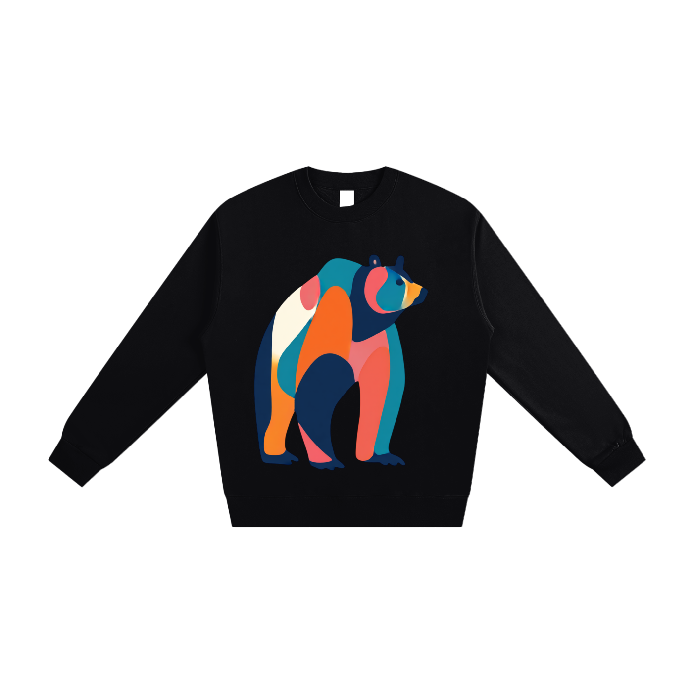 Colorblock Bear Heavyweight Sweatshirt