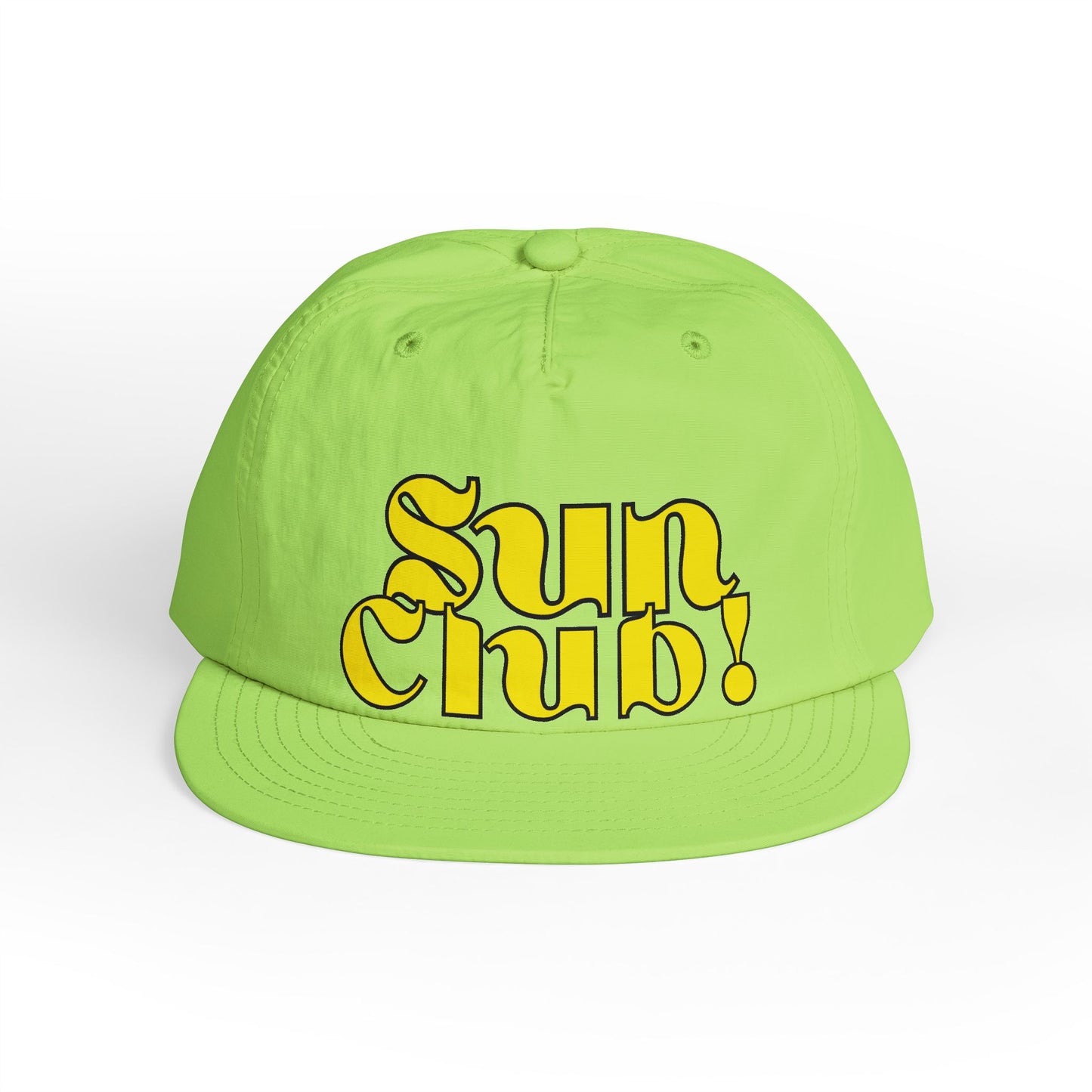 Sun Club Retro Surf Cap | Del Lago Greenwich Flat Brim Hat