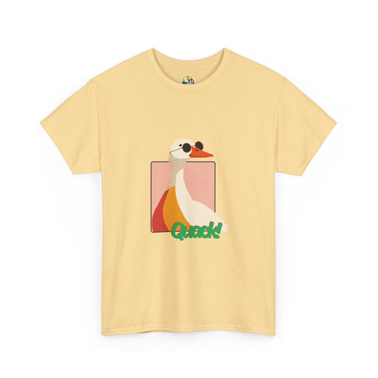 "Quack!" Quirky Duck Graphic Tee image 0