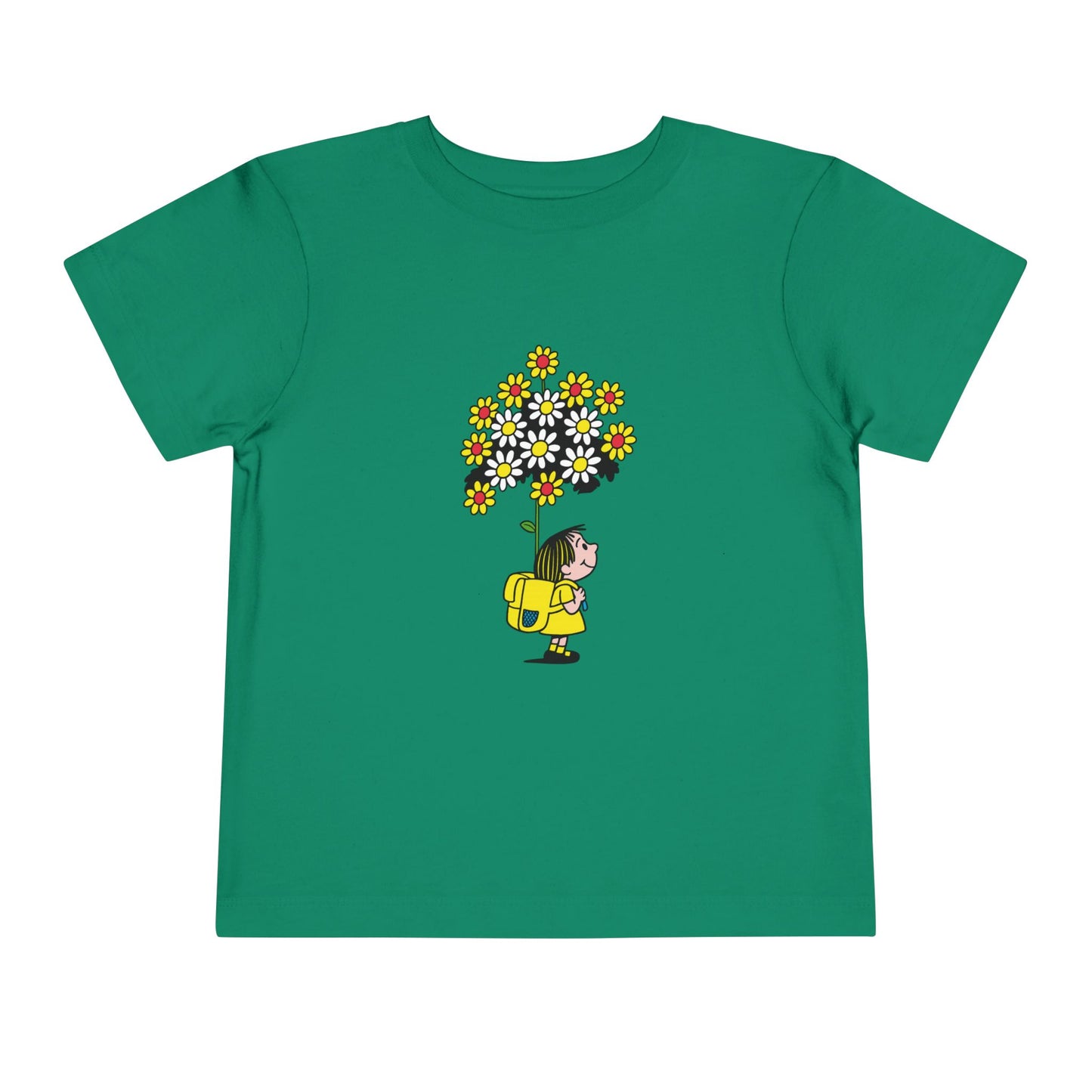 “Backpack Bouquet” Toddler Tee image 0