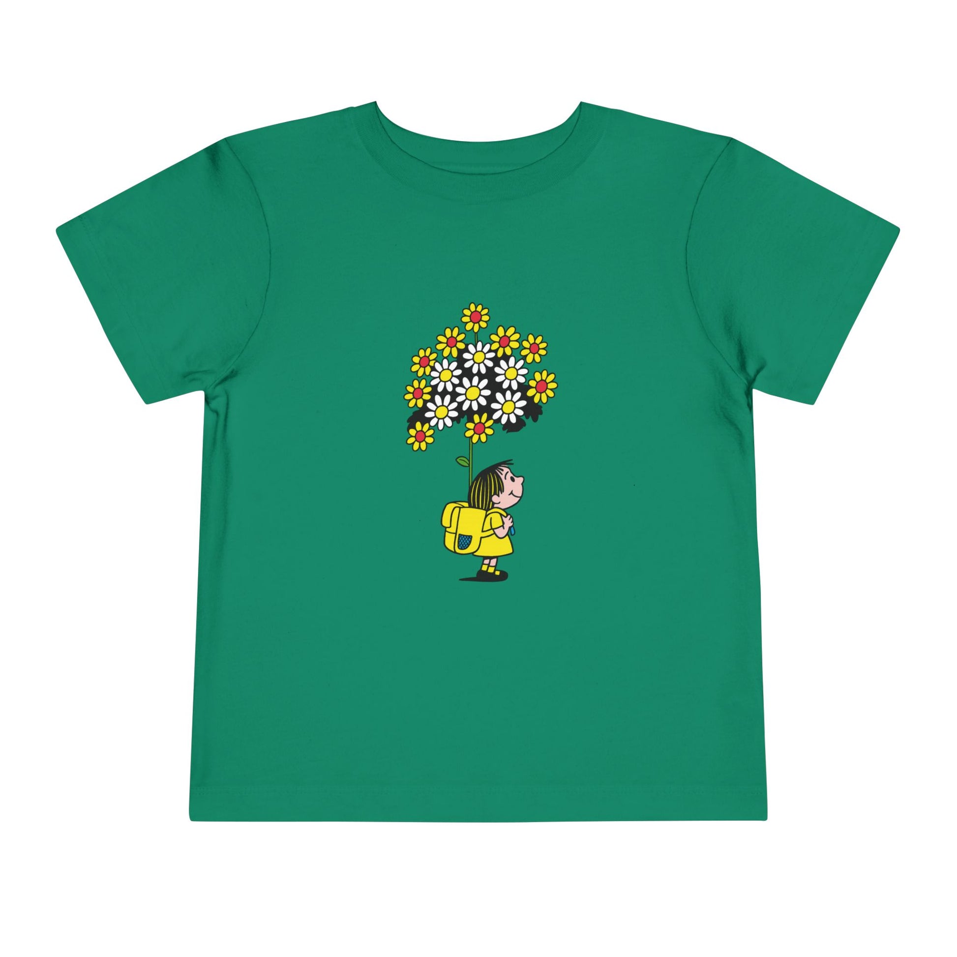 “Backpack Bouquet” Toddler Tee image 0