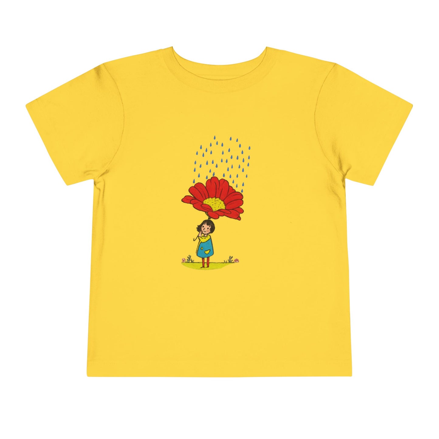 “Flower Umbrella” Toddler Tee image 9