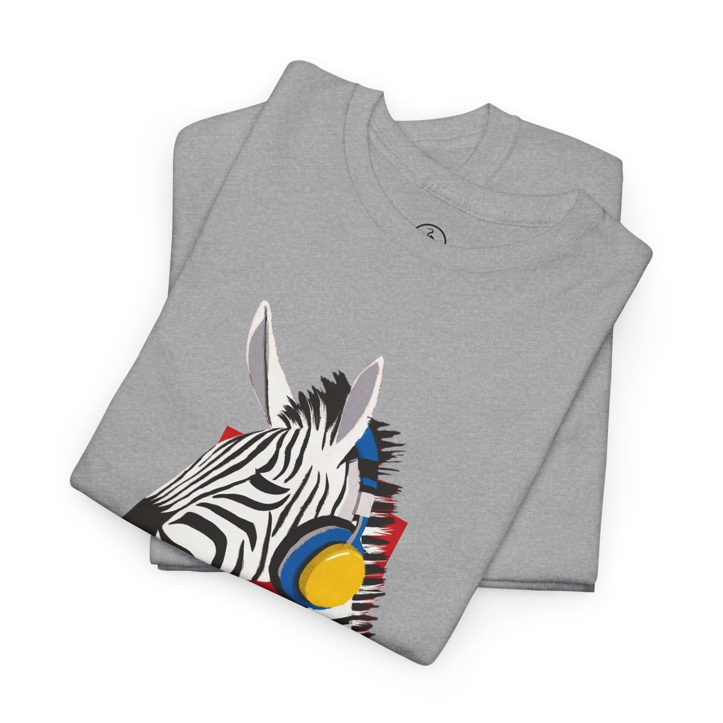 Funky Zebra Unisex Heavy Cotton Tee