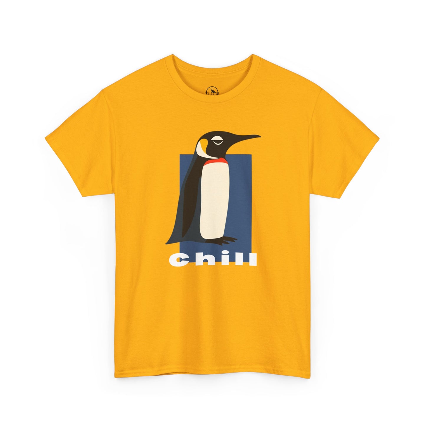 "Chill" Penguin Cotton Tee