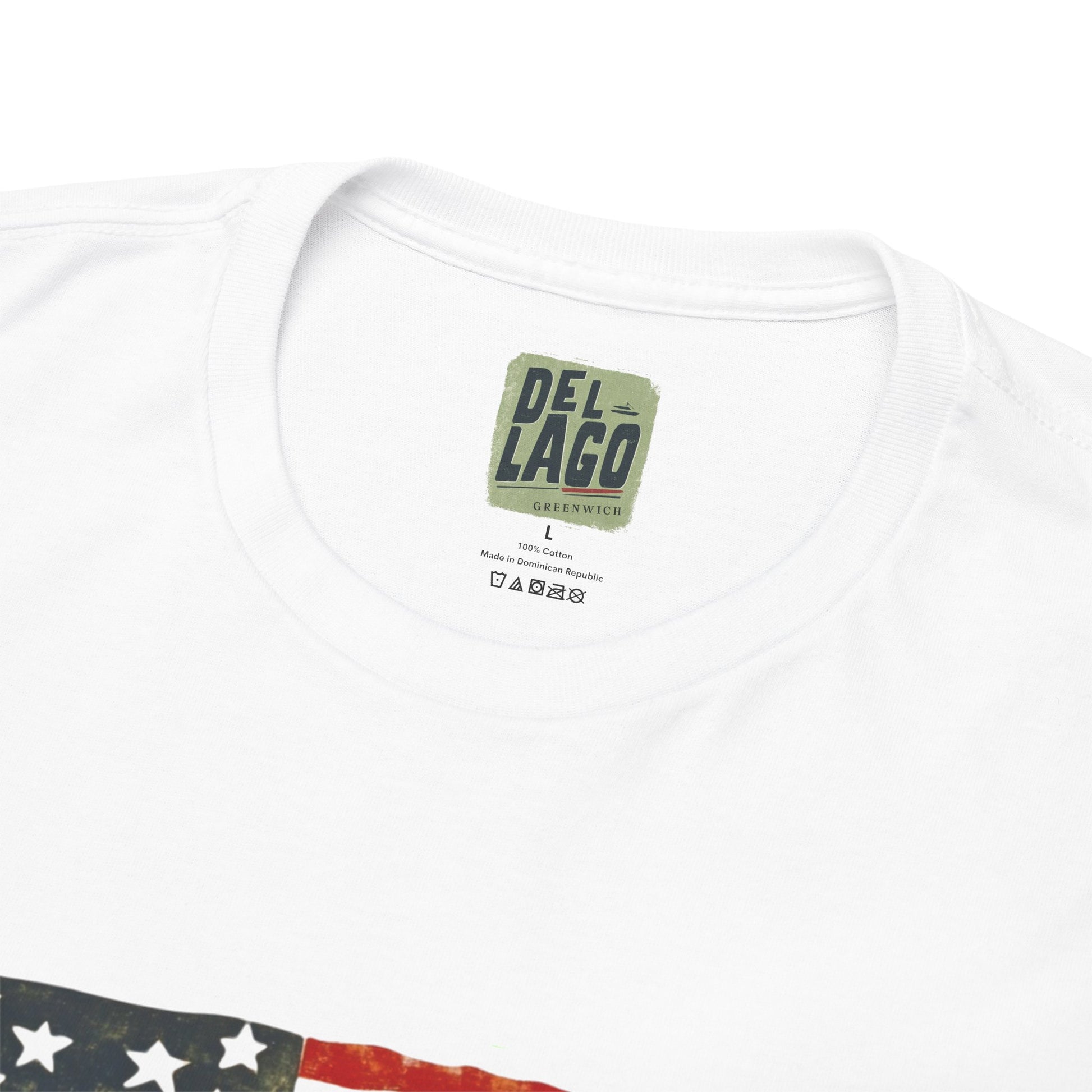 Vintage Floral American Flag Tee image 2