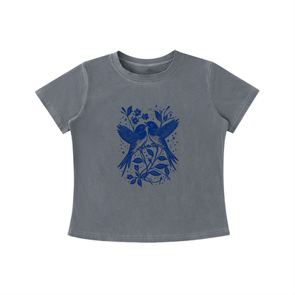 Twin Sparrow Indigo Tee