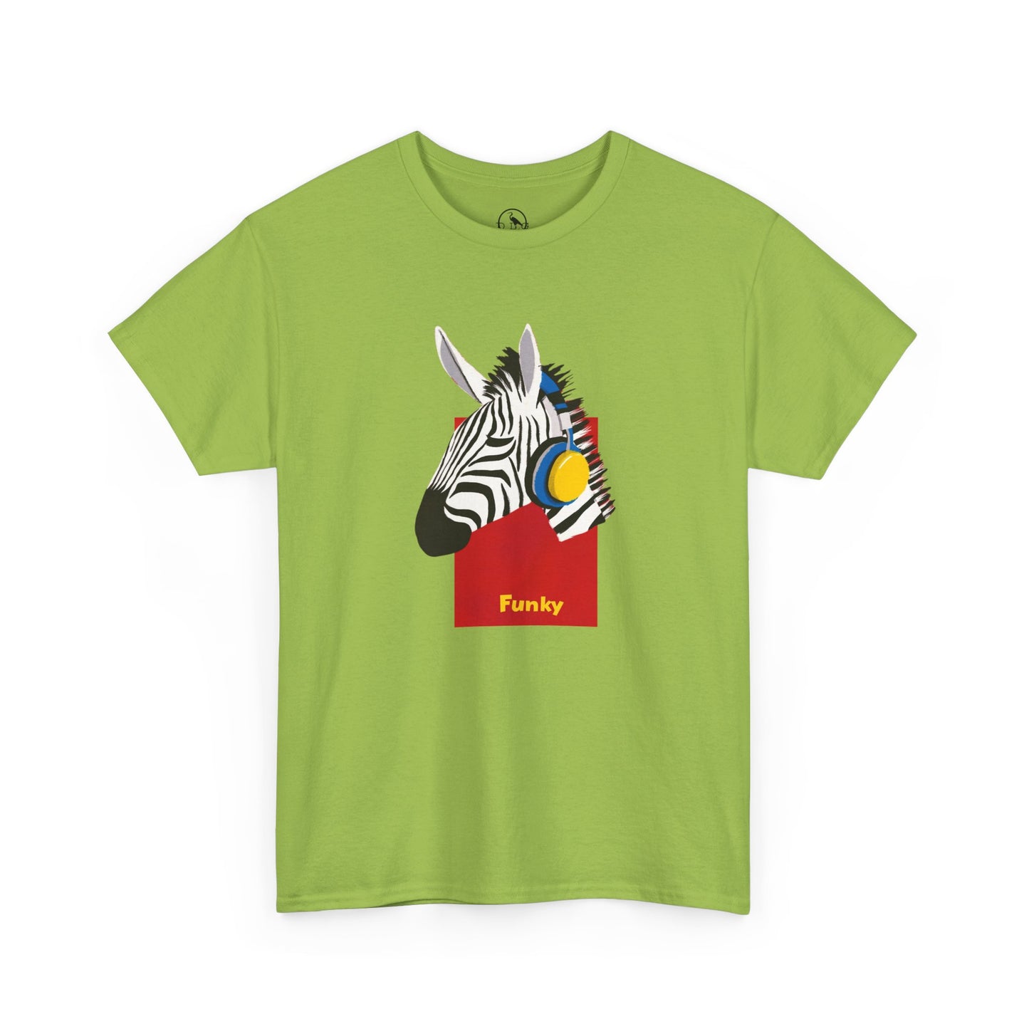 Funky Zebra Unisex Heavy Cotton Tee