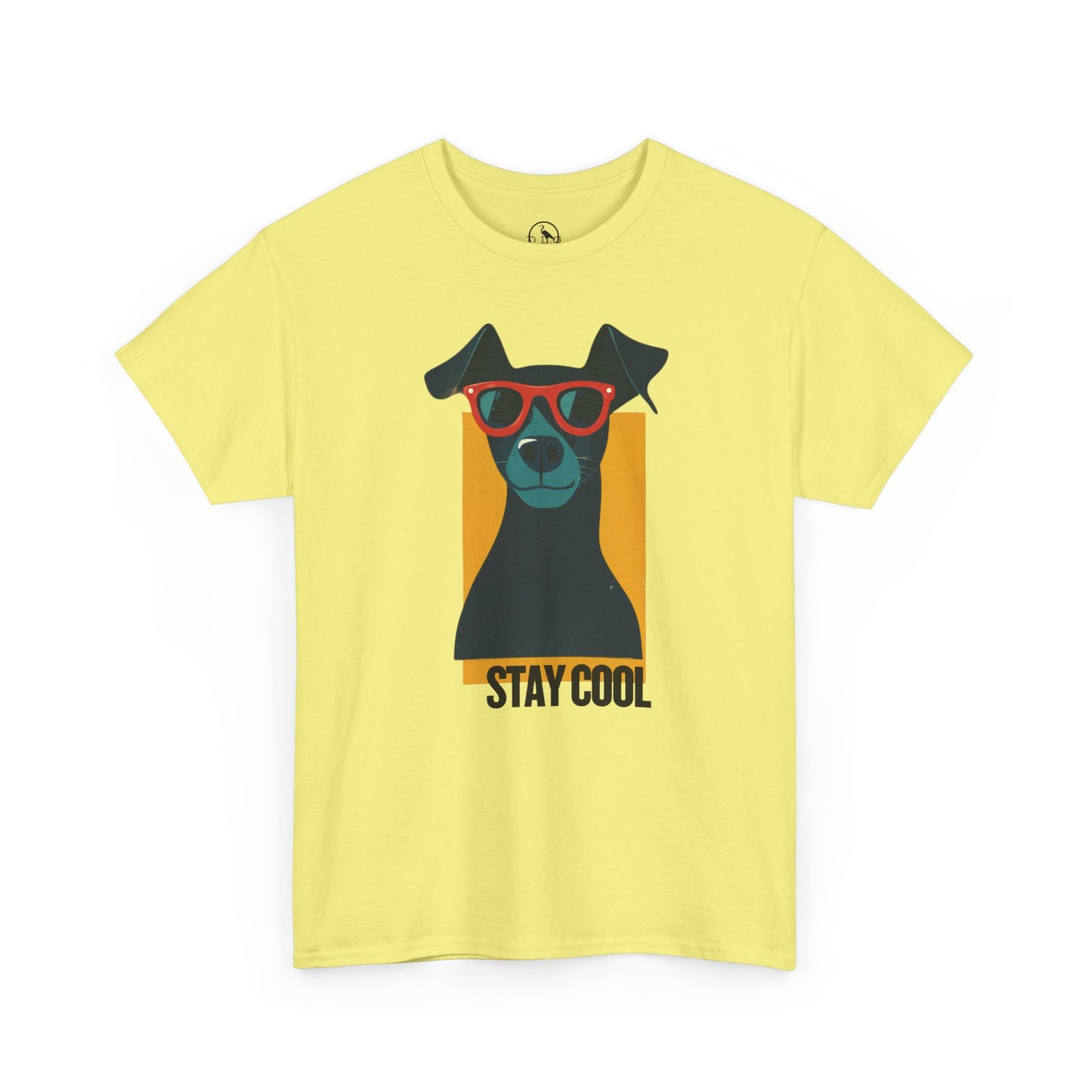 Stay Cool Dog Unisex Heavy Cotton Tee - Fun & Stylish Pet Lover Shirt